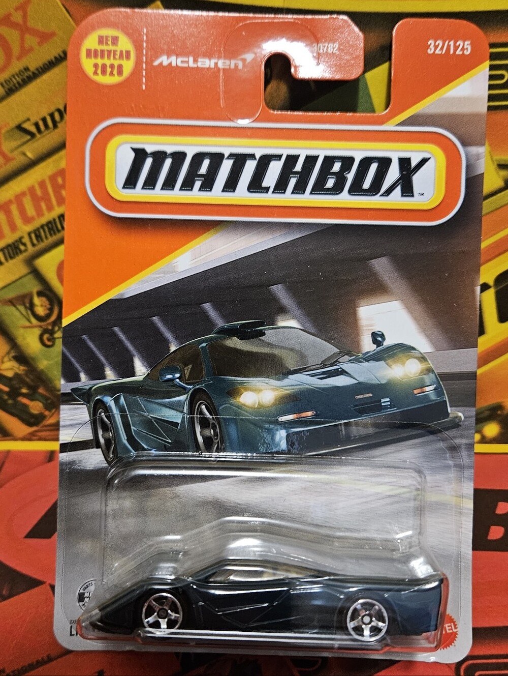 Matchbox 1997 McLaren F1 GT - Dark Green